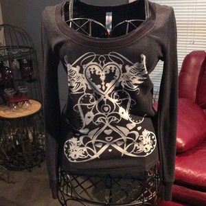 No Boundaries large women’s shirt 11/13 black